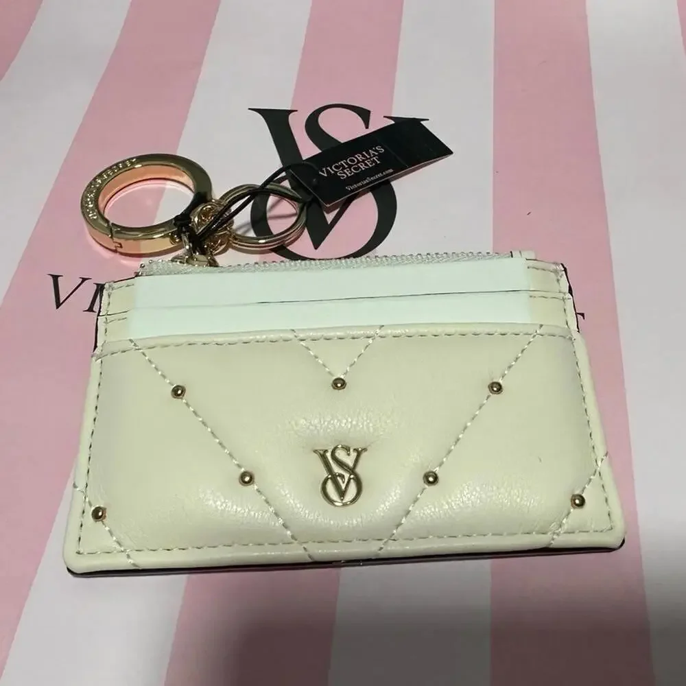 Victorias Secret Flap Card Case Keychain - Picture 2 of 4